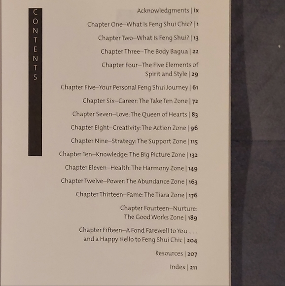 NWOT FENG SHUI CHIC - CHANGE YOUR LIFE WITH SPIRIT & STYLE PAPERBACK BOOK - Picture 3 of 5